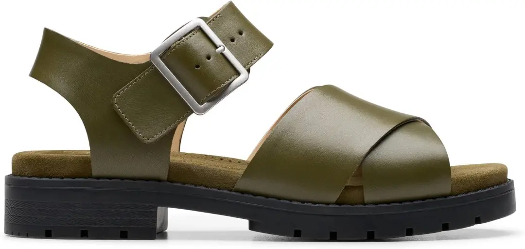 Clarks Orinoco Cross Dames Sandalen Leer