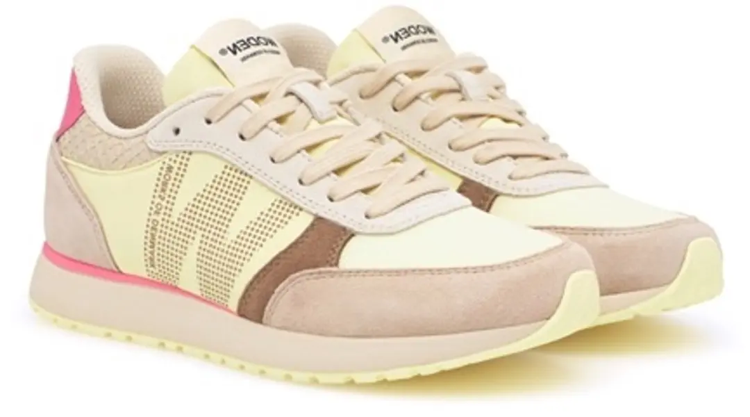 Woden Ronja Sneakers Tricolor Leer - Maat 41 - afbeelding 4 van 6