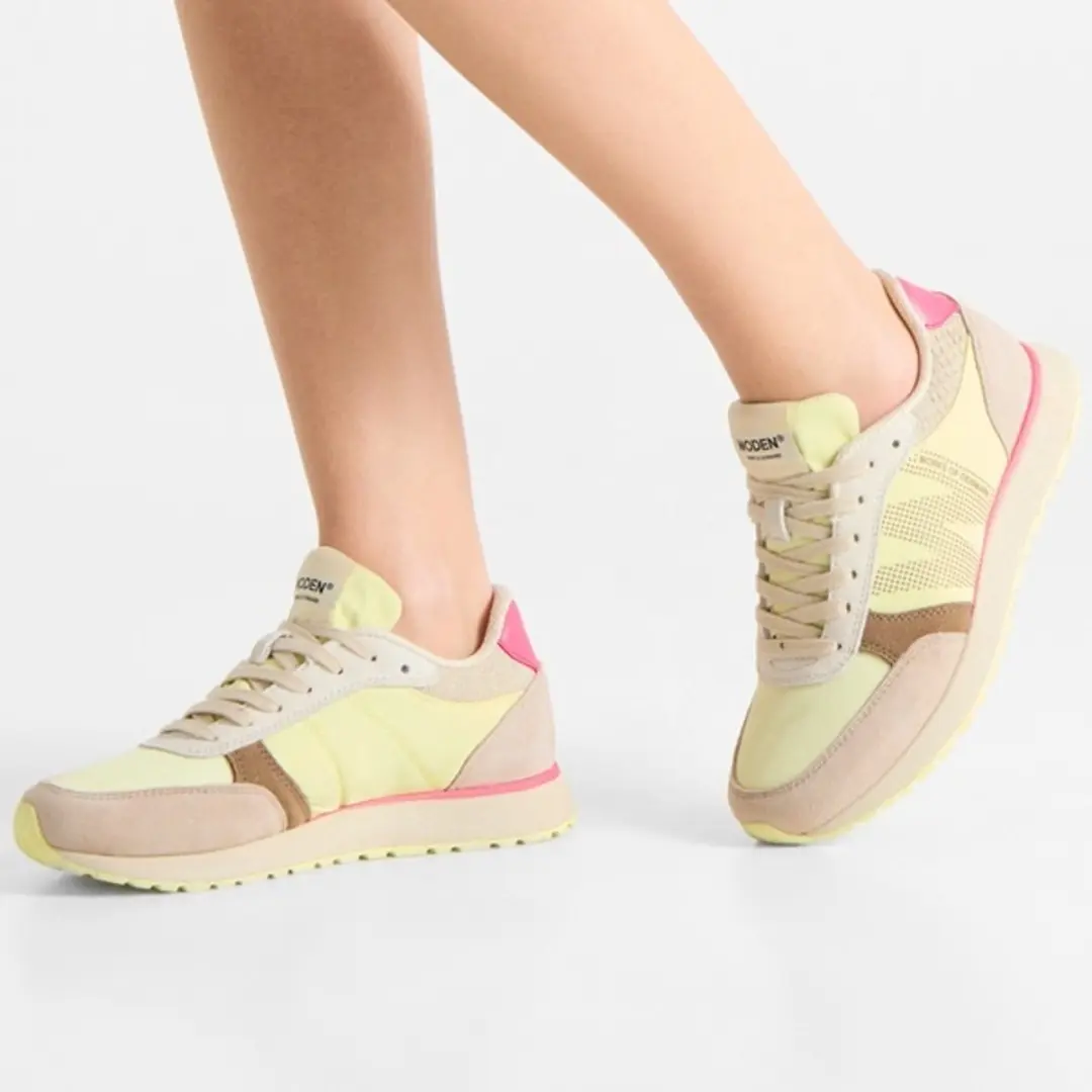 Woden Ronja Sneakers Tricolor Leer - Maat 41 - afbeelding 5 van 6