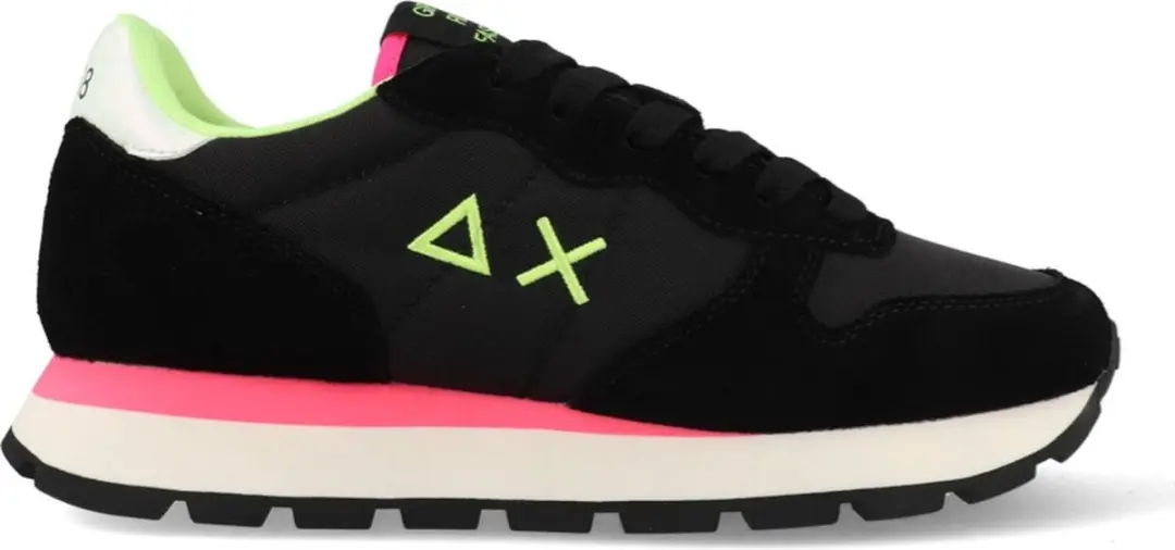 Sun68 Sneaker Nero Giallo Fluo maat 38