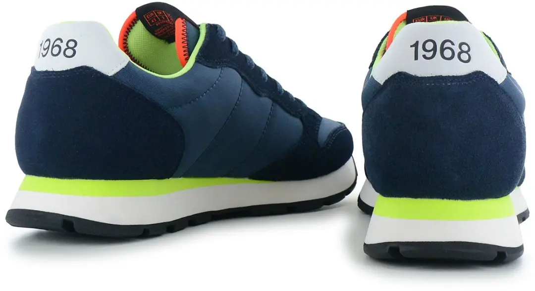 Sun68 Sneaker Tom Fluo Navy Blauw - afbeelding 6 van 6