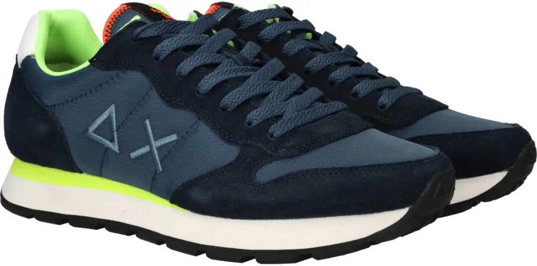 Sun68 Sneaker Tom Fluo Navy Blauw - afbeelding 3 van 6