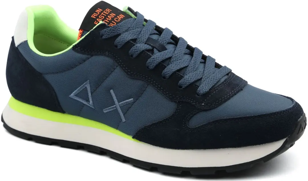 Sun68 Sneaker Tom Fluo Navy Blauw - afbeelding 2 van 6