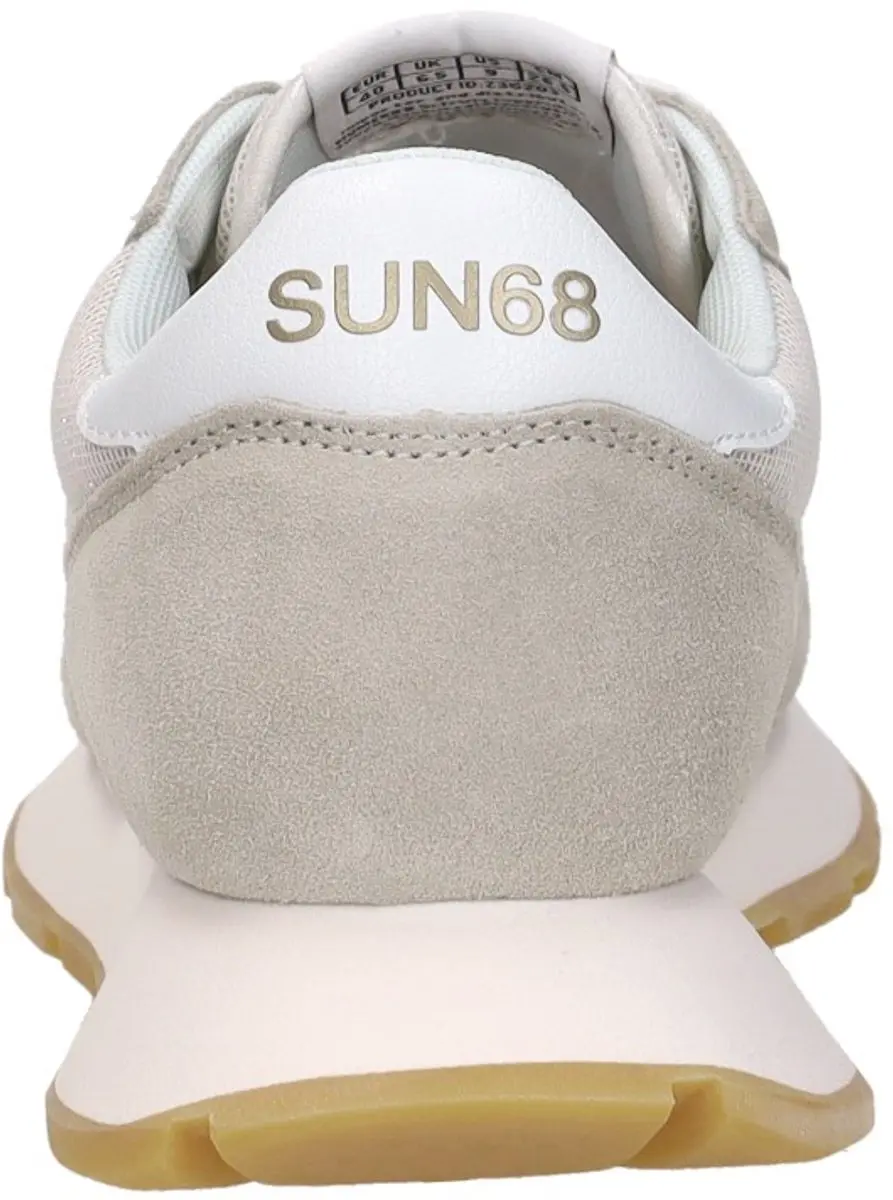 SUN68 Ally Glitter Textile Sneakers Laag - goudkleur - Maat 36 - afbeelding 6 van 6