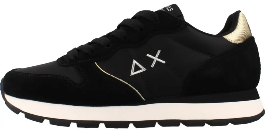 Sun68 Ally Silver Gold Sneakers - Dames - Zwart - Maat 40 - afbeelding 2 van 6