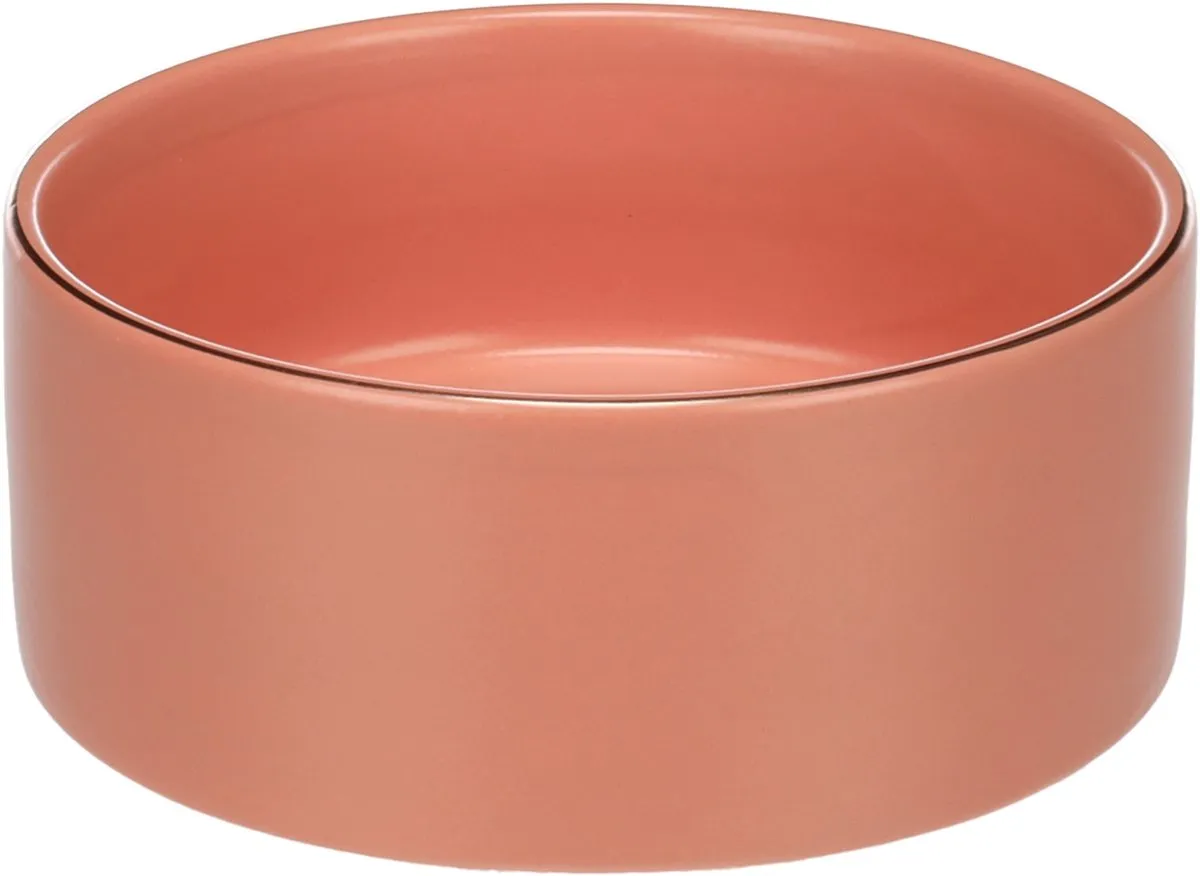 Flamingo Keramische Voer- en Drinkbak M - Ø16cm 800ml Roze