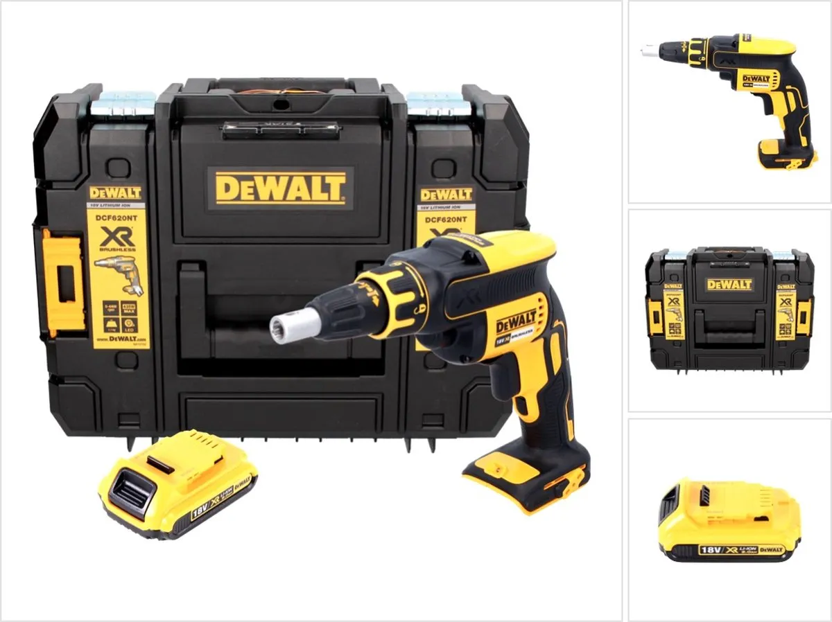 DeWalt DCF 620 NT Accu-Schroevendraaier 18V 30Nm