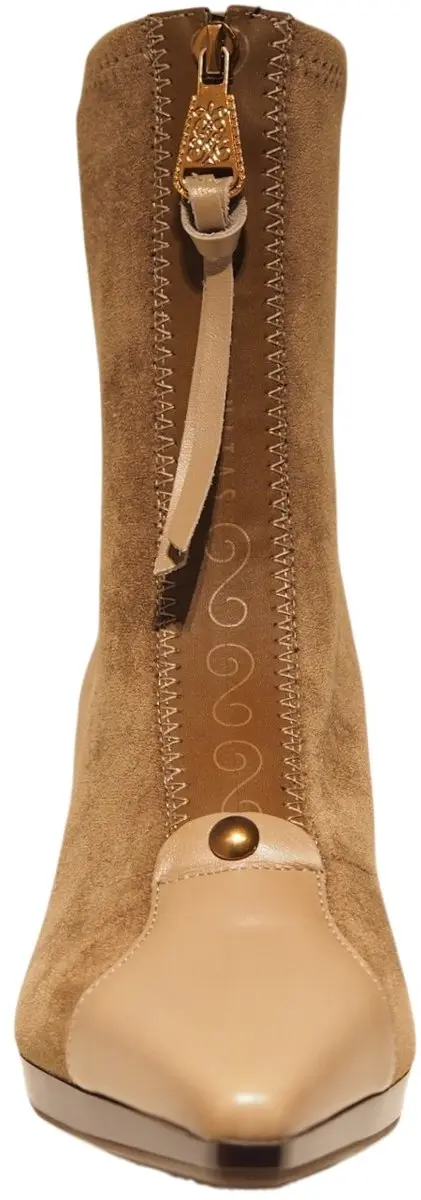 Hispanitas HI265085 Enkellaarzen Taupe - Maat 41 - afbeelding 5 van 6