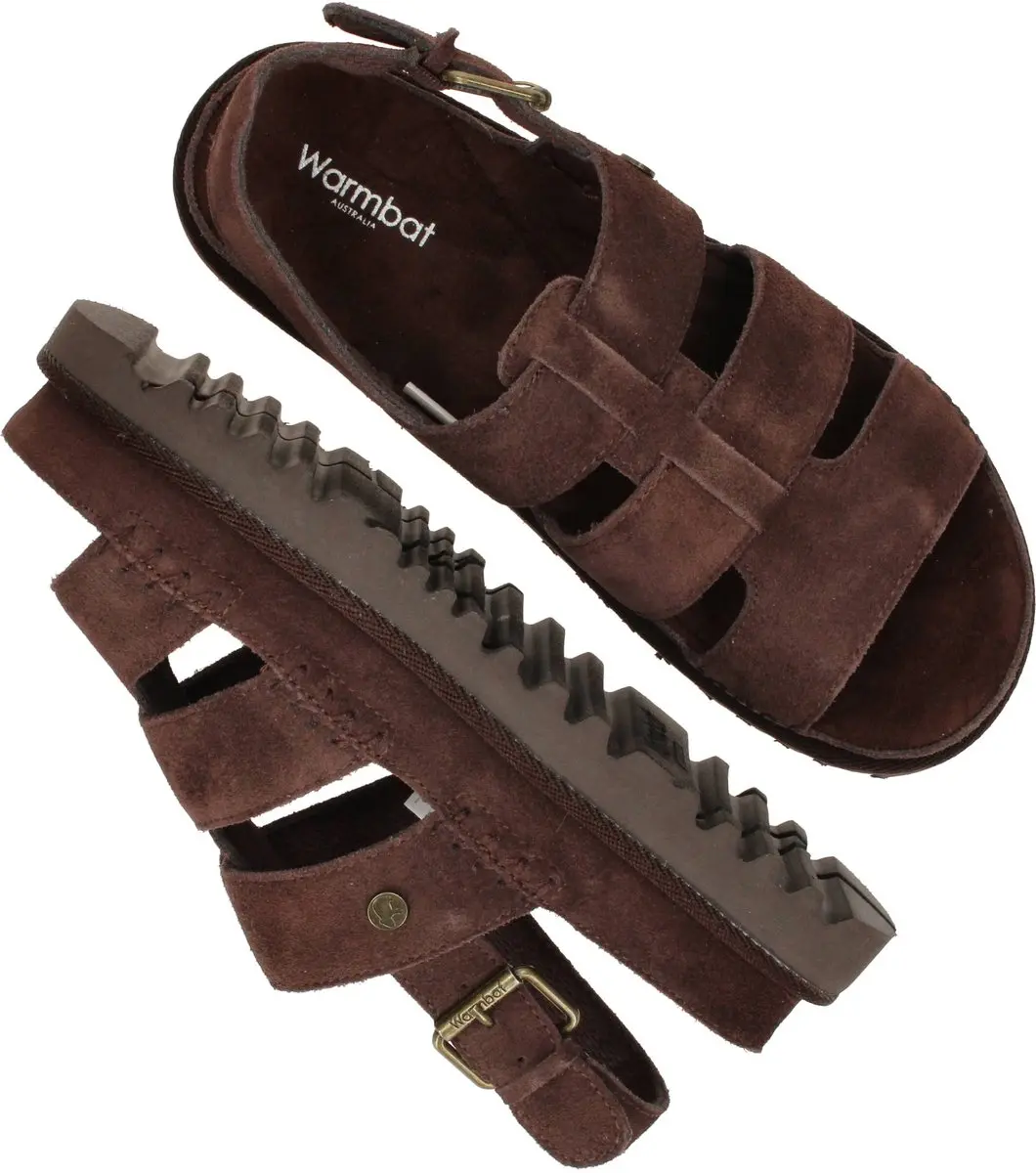 Warmbat Wenlock Sandalen - Dames - Bruin - Maat:40 - afbeelding 3 van 5