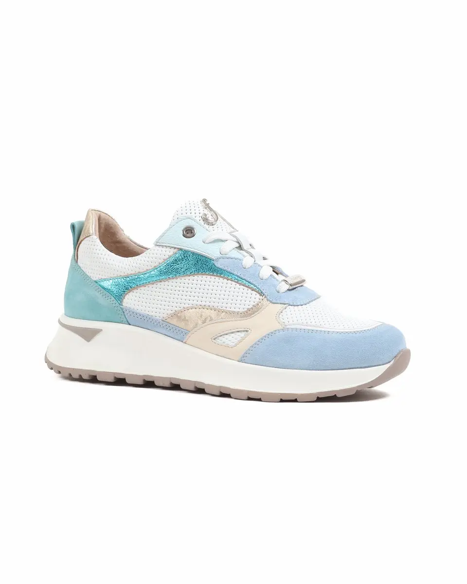 Footnotes Silke Wijdte K Sneakers - Blauwmulti - afbeelding 2 van 6