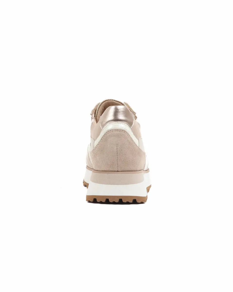 Footnotes Esmee Sneakers Wijdte K - Beigemulti - afbeelding 3 van 6