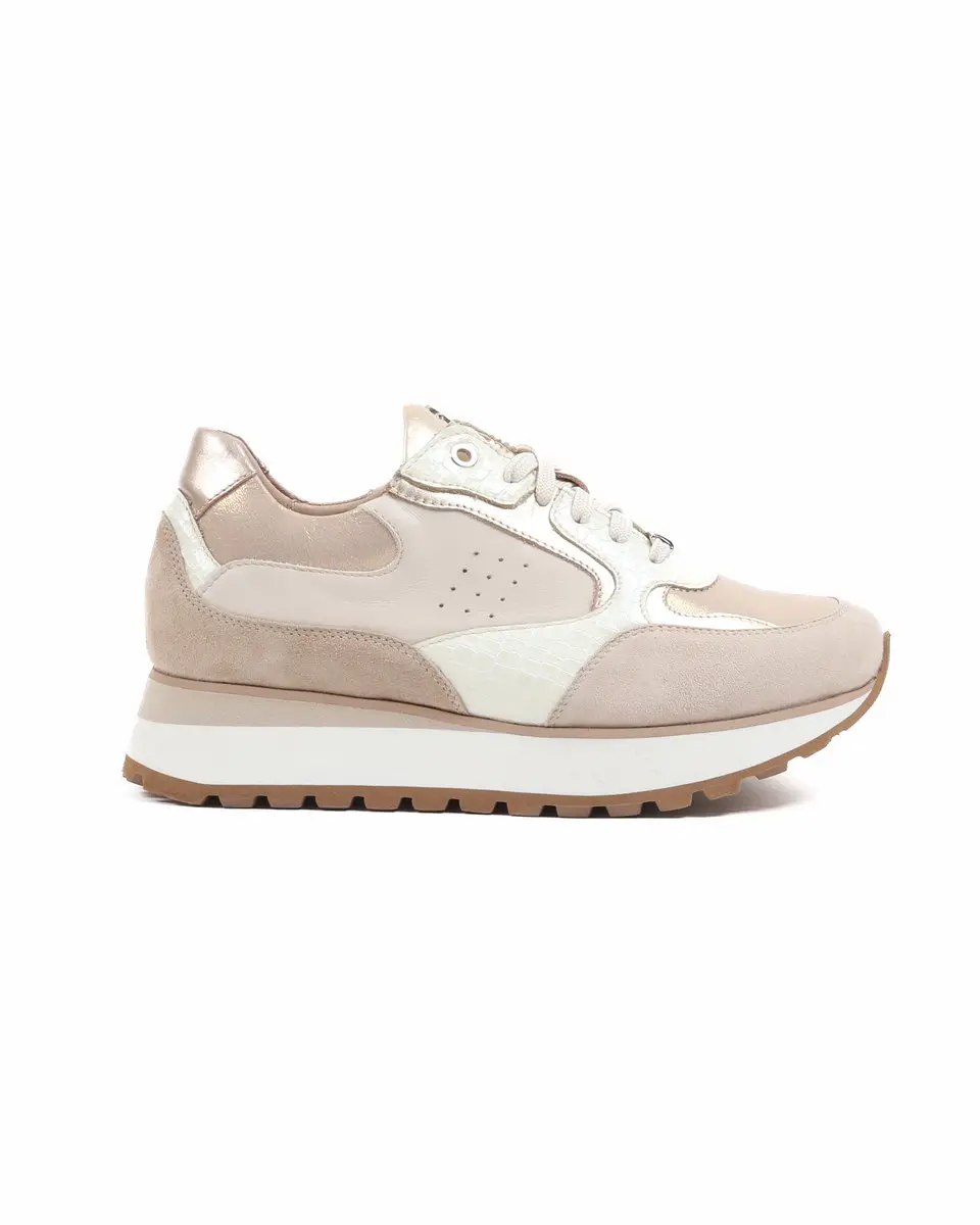 Footnotes Esmee Sneakers Wijdte K - Beigemulti - afbeelding 4 van 6