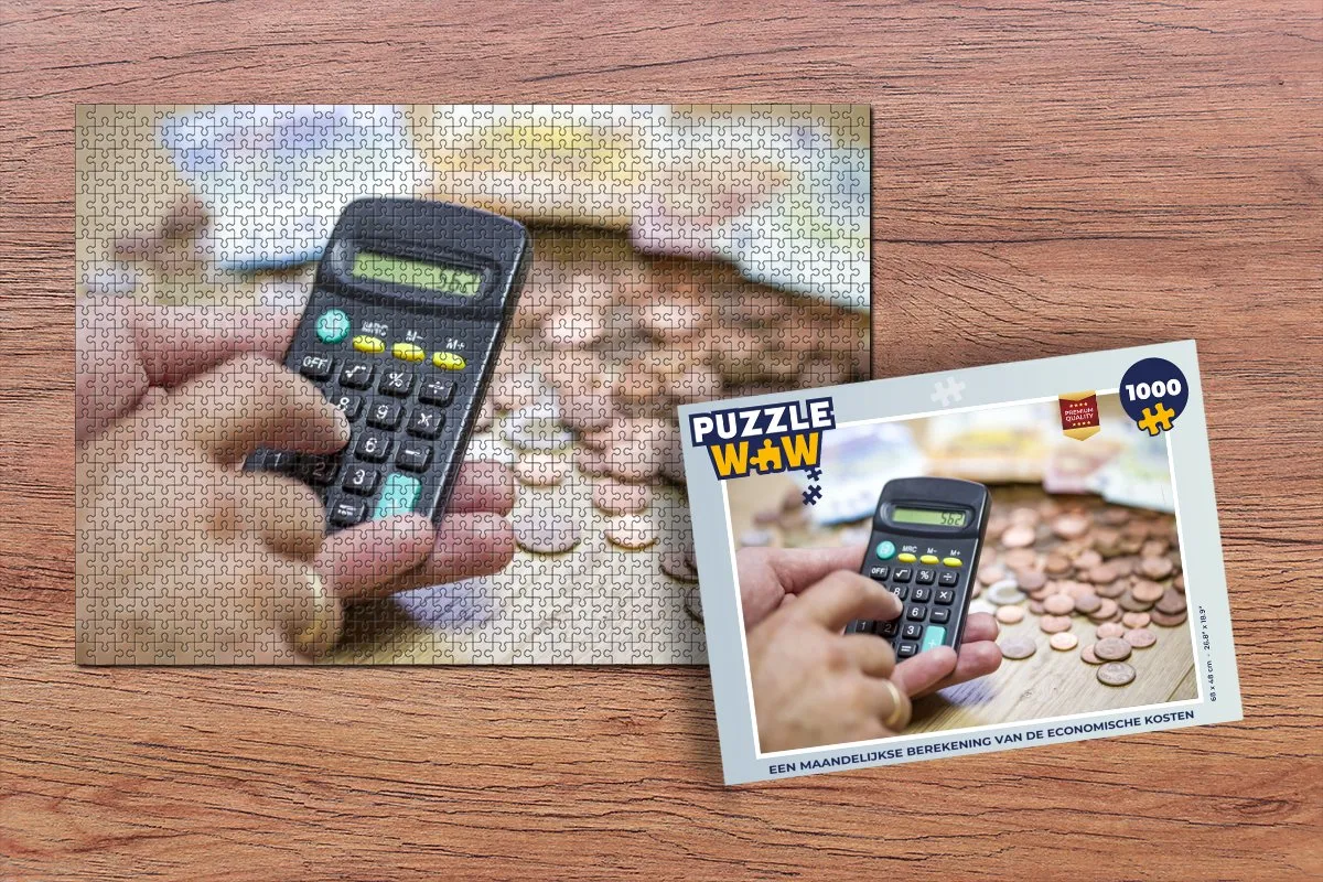 PuzzleWow Legpuzzel 1000 Stuks Multicolor