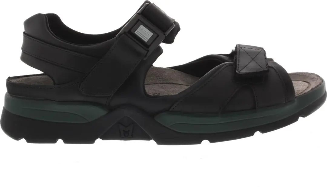Heren Sandalen Mephisto Shark Fit 5700 Zwart