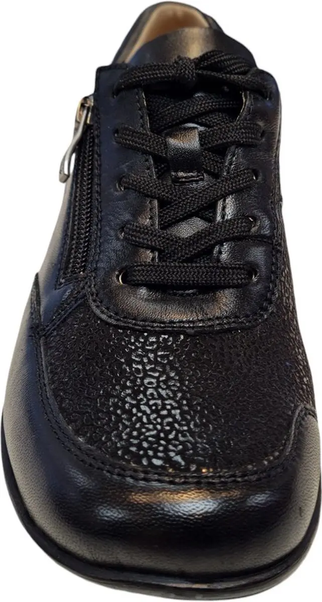 Caprice 9-9-23766-43 019 Black Combi Dames Sneakers - Zwart - 37 - afbeelding 4 van 6