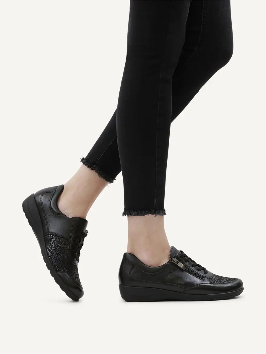 Caprice 9-9-23766-43 019 Black Combi Dames Sneakers - Zwart - 37 - afbeelding 6 van 6