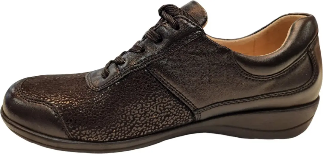 Caprice 9-9-23766-43 019 Black Combi Dames Sneakers - Zwart - 37 - afbeelding 5 van 6