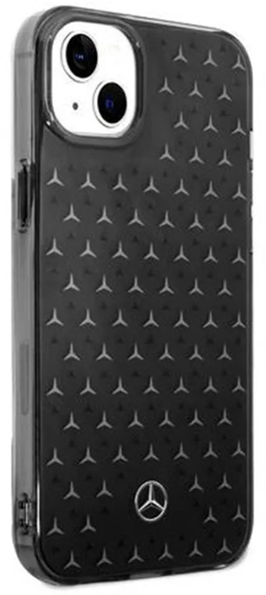 Mercedes-Benz Back Cover iPhone 14/15 Plus - Zwart - TPU 3666339082239