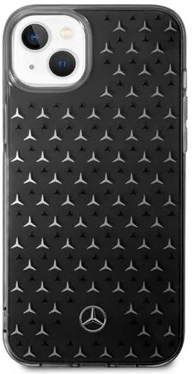 Mercedes-Benz Back Cover iPhone 14/15 Plus - Zwart - TPU 3666339082239