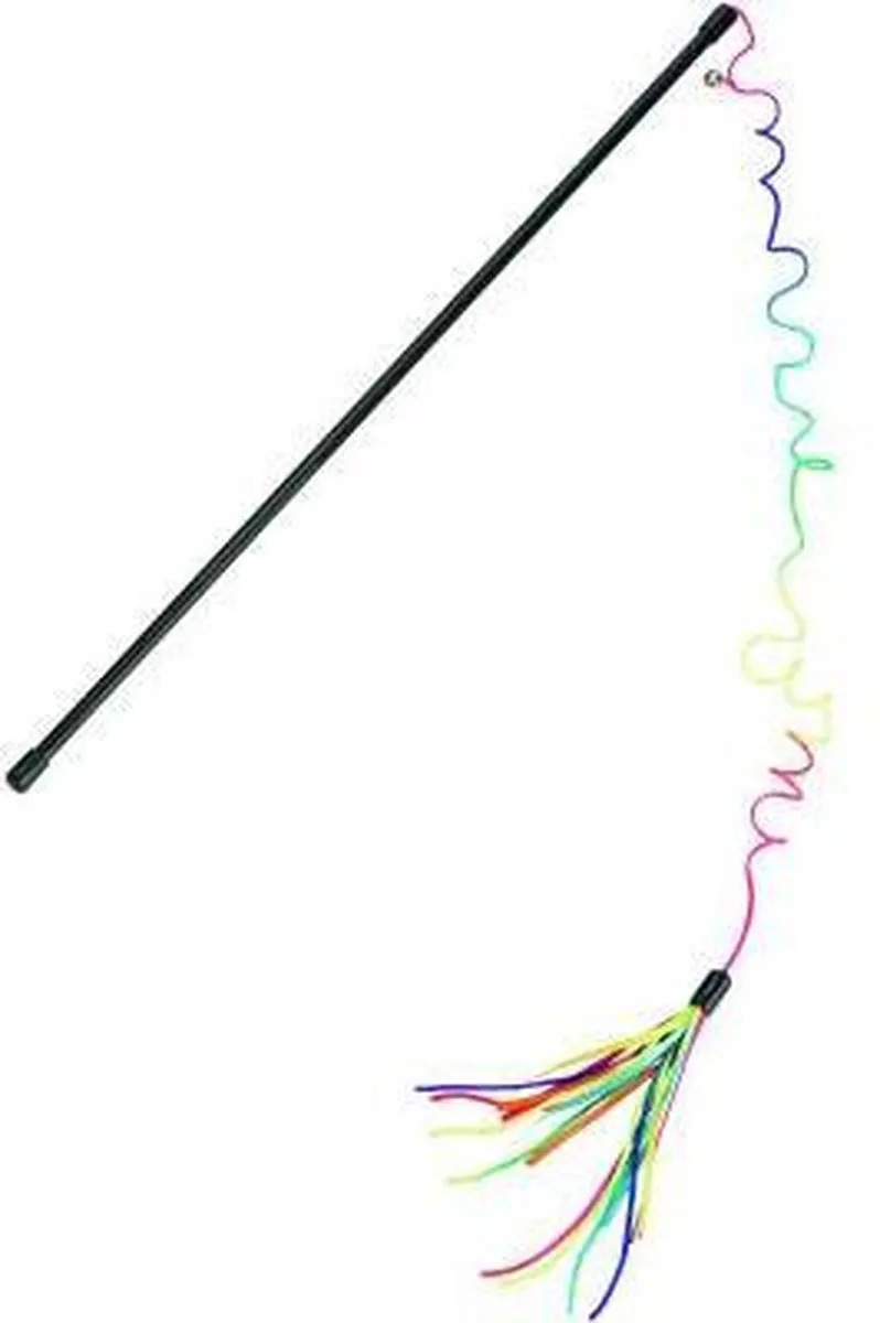 Beeztees Kattenhengel Regenboogpluim