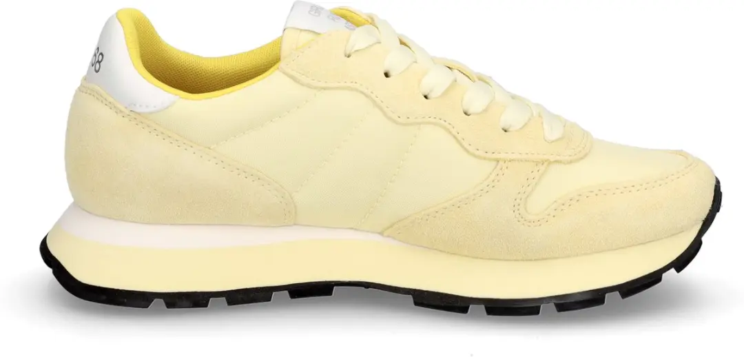 Sun68 Ally Solid Nylon Sneakers Geel - afbeelding 4 van 6