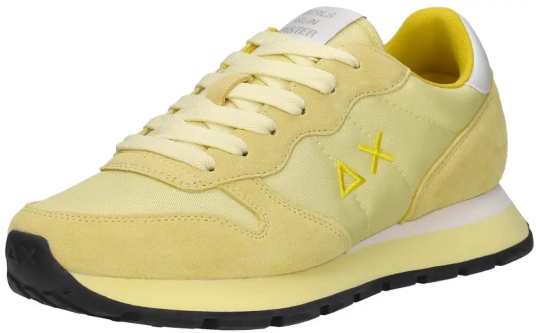 Sun68 Ally Solid Nylon Sneakers Geel - afbeelding 5 van 6