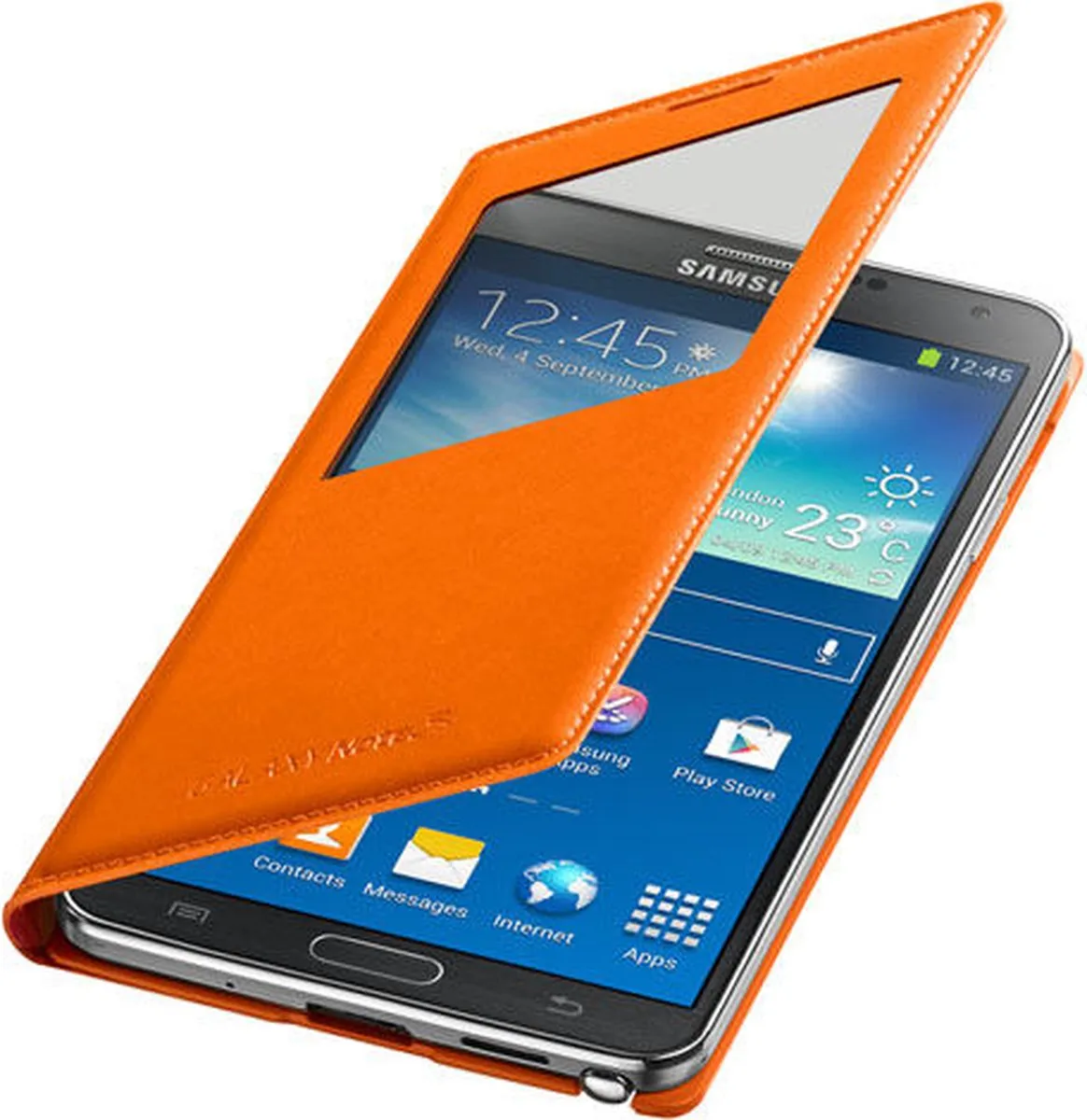 Samsung S View Cover EF-CN900BOEGWW - Oranje