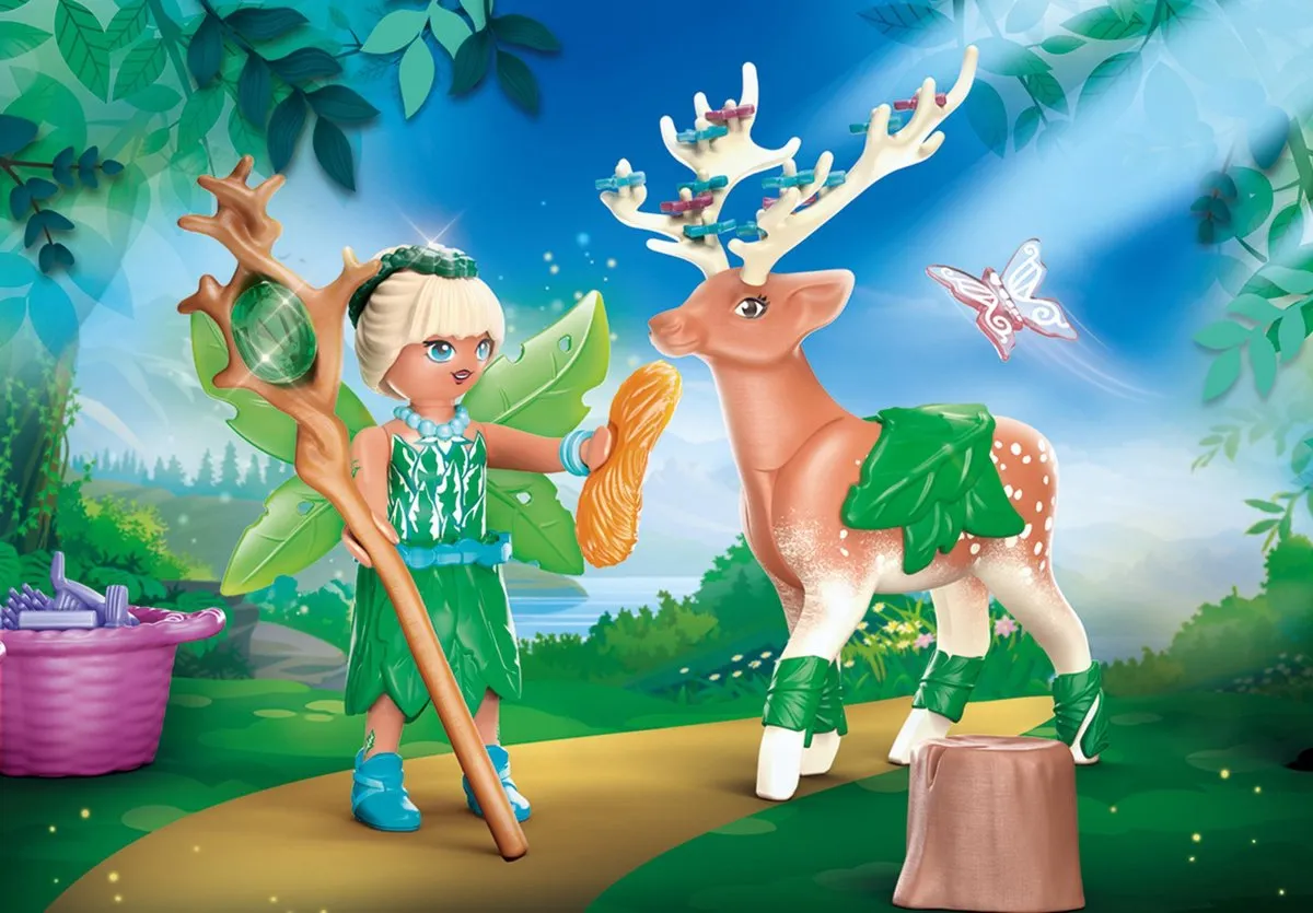 Playmobil Adventures of Ayuma Forest Fairy 70806 - Multicolor