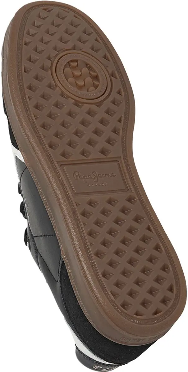 Pepe Jeans Ball Zero Leren sneakers - Zwart - afbeelding 2 van 6