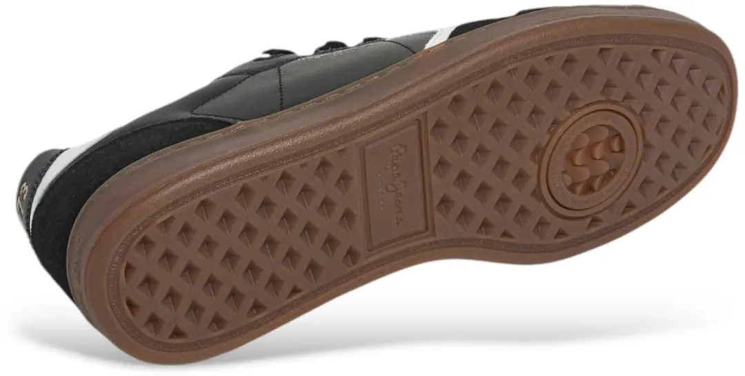 Pepe Jeans Ball Zero Leren sneakers - Zwart - afbeelding 5 van 6