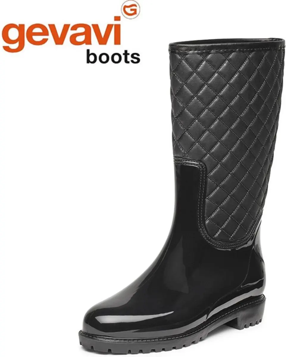 Gevavi Boots Mary PVC Zwart - afbeelding 6 van 6