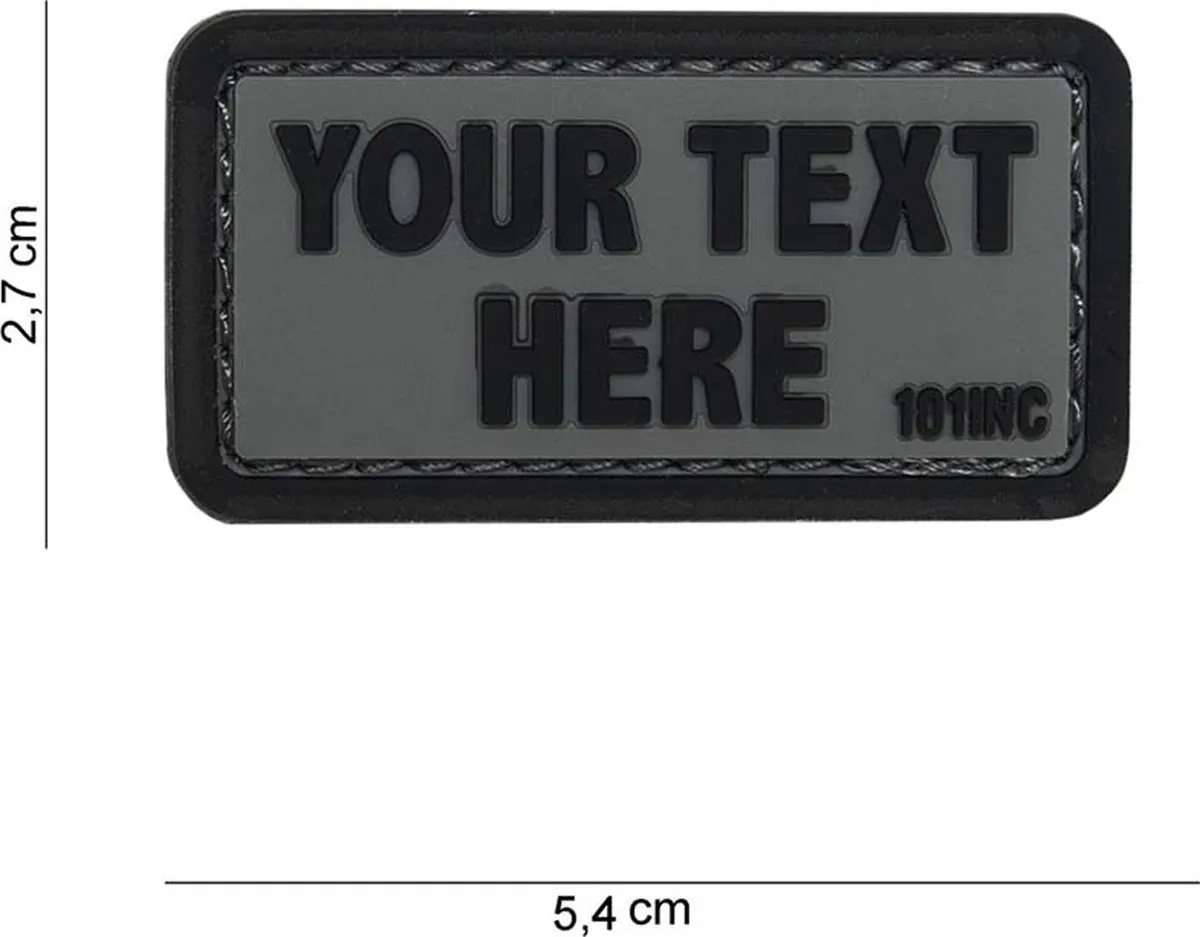 101 Inc Embleem 3D PVC 14081