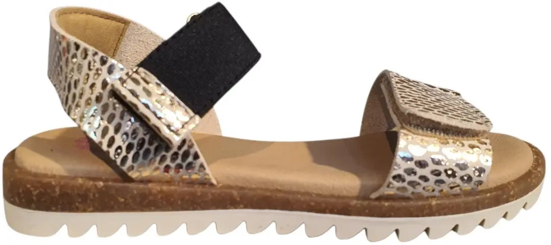 Develab 48542 Sandalen - Meisjes - Goud - 37 - afbeelding 5 van 6