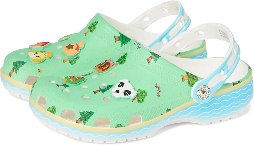 Crocs Kinderen Clogs Animal Crossing Editie Multicolor