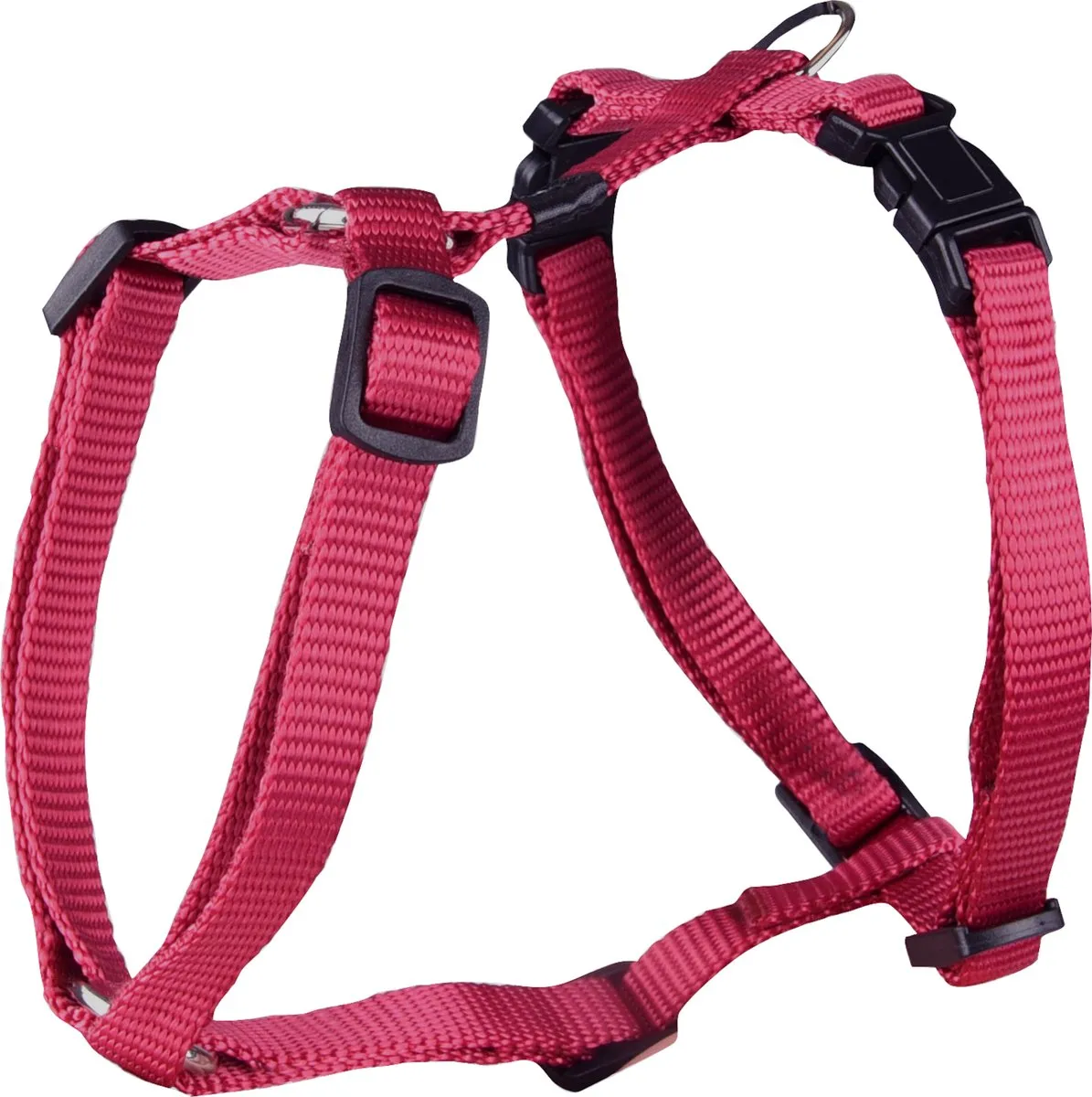 Flamingo Ziggi H-harnas Kersenrood XS 25-40cm