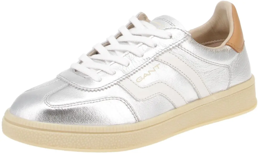 Gant damessneakers Cuzima leer 28531477 zilver