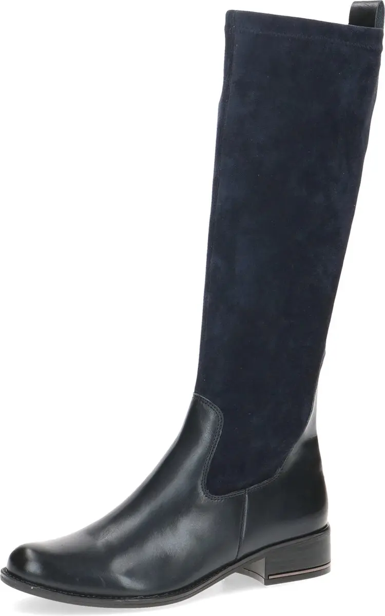 Caprice 9-9-25514-41-880 Dames Lange Laarzen - Donker Blauw - 6.5 - afbeelding 4 van 6