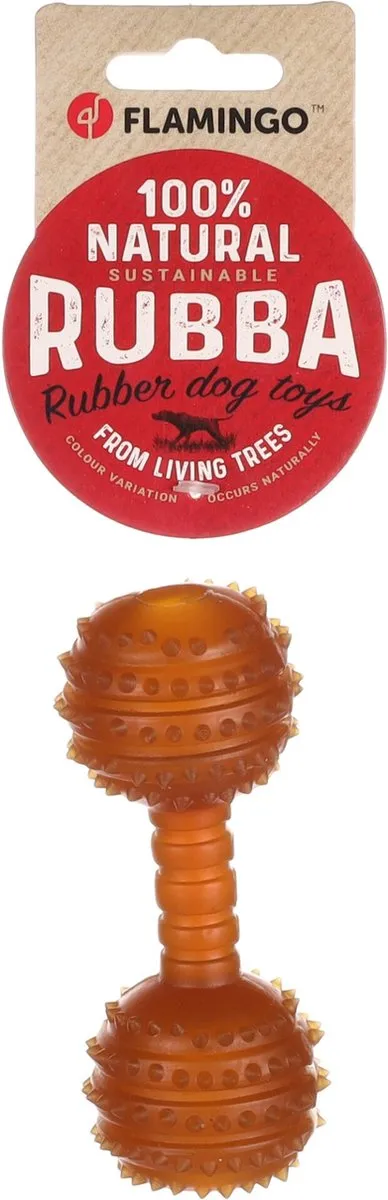 Flamingo Rubba Hs Rubber Rubba Dumbell - Bruin