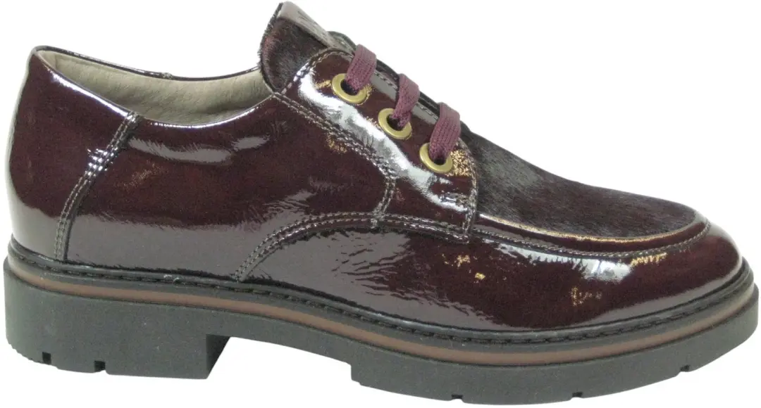DL Sport VERSIONE 05 Veterschoenen - Bordeaux - afbeelding 2 van 4