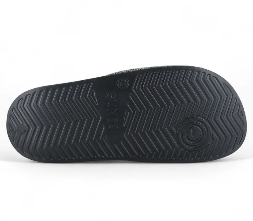 SUN68 Slippers LOGO STRASS