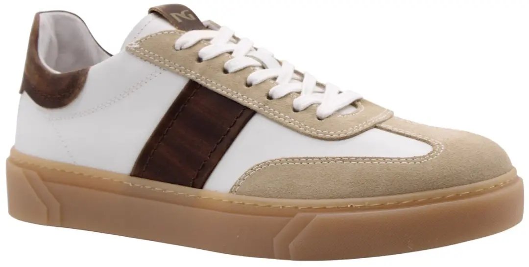 Sneaker Nerogiardini Velour Sparta Been Gewassen Beige Tr Iseo 1005 Par