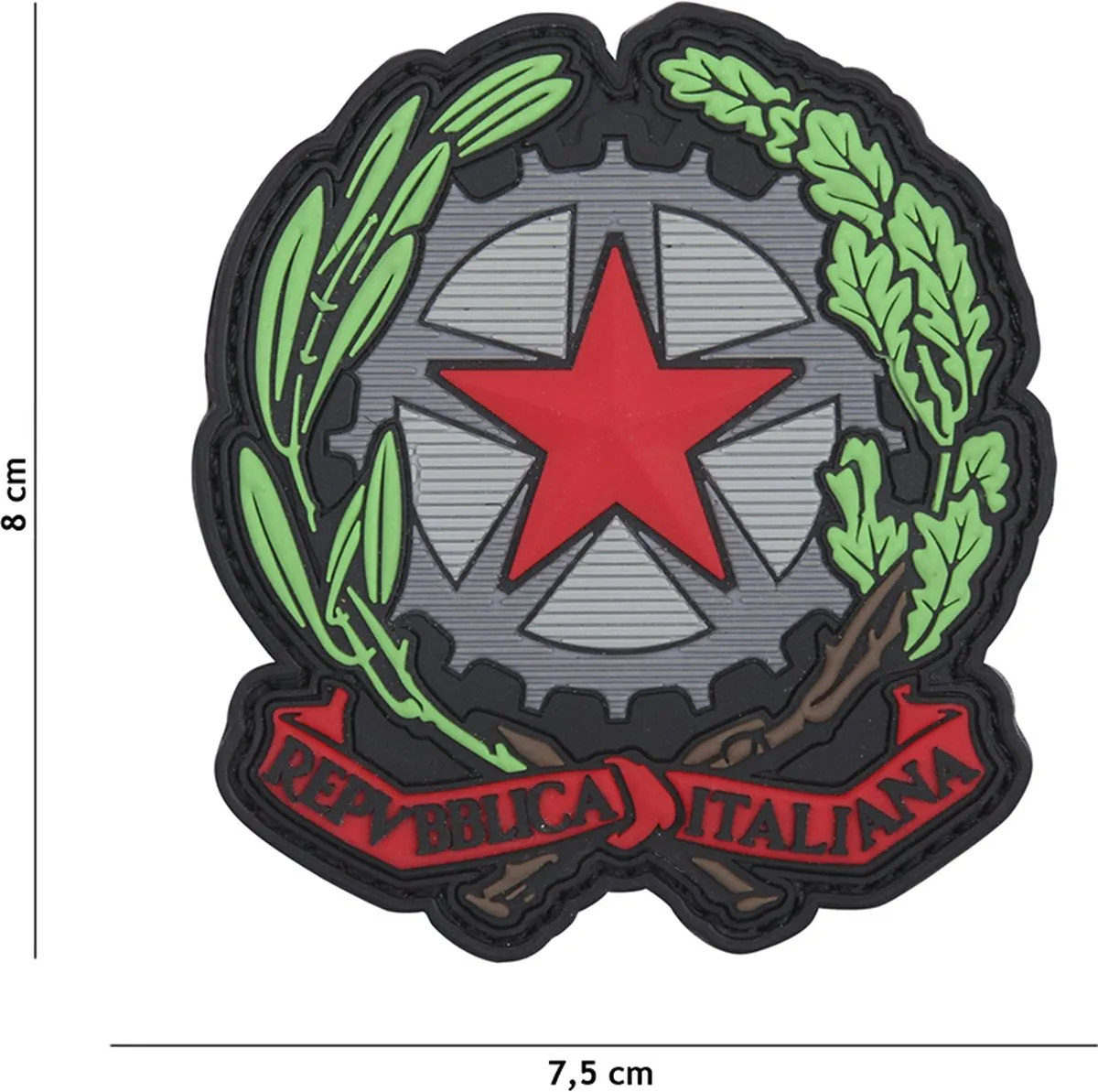 101 inc Embleem 3D Italiaanse Ster