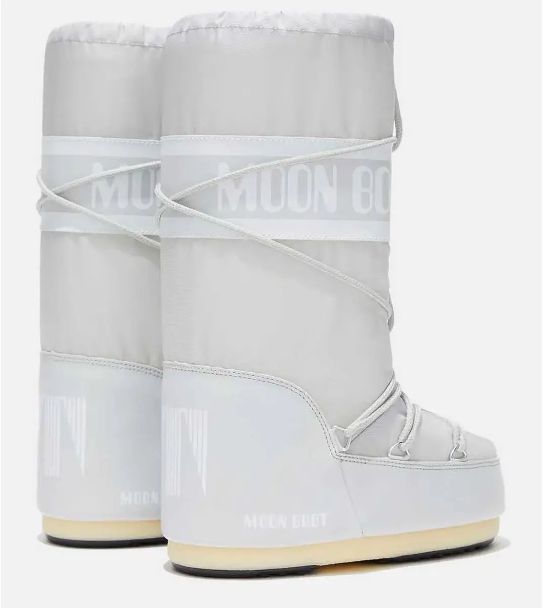 Moon Boot - Laarzen Lichtgrijs Moon Boot Mb Icon Nylon Boots Lichtgrijs 80d1400440 - afbeelding 4 van 6