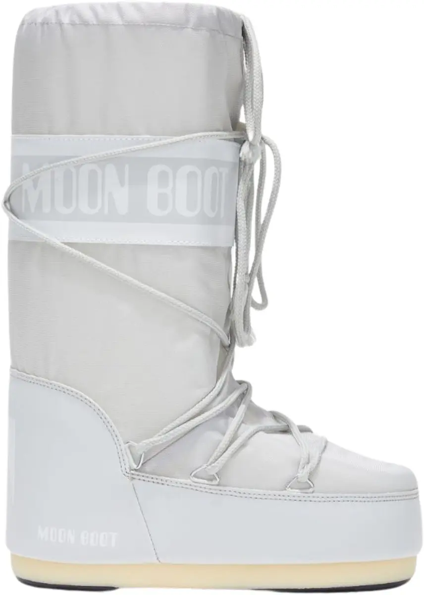 Moon Boot - Laarzen Lichtgrijs Moon Boot Mb Icon Nylon Boots Lichtgrijs 80d1400440 - afbeelding 2 van 6