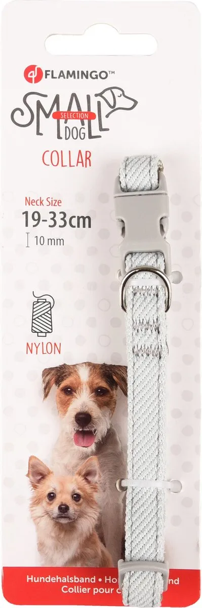 Flamingo Small Dog Collection Halsband Muntgroen XS 19-33cm