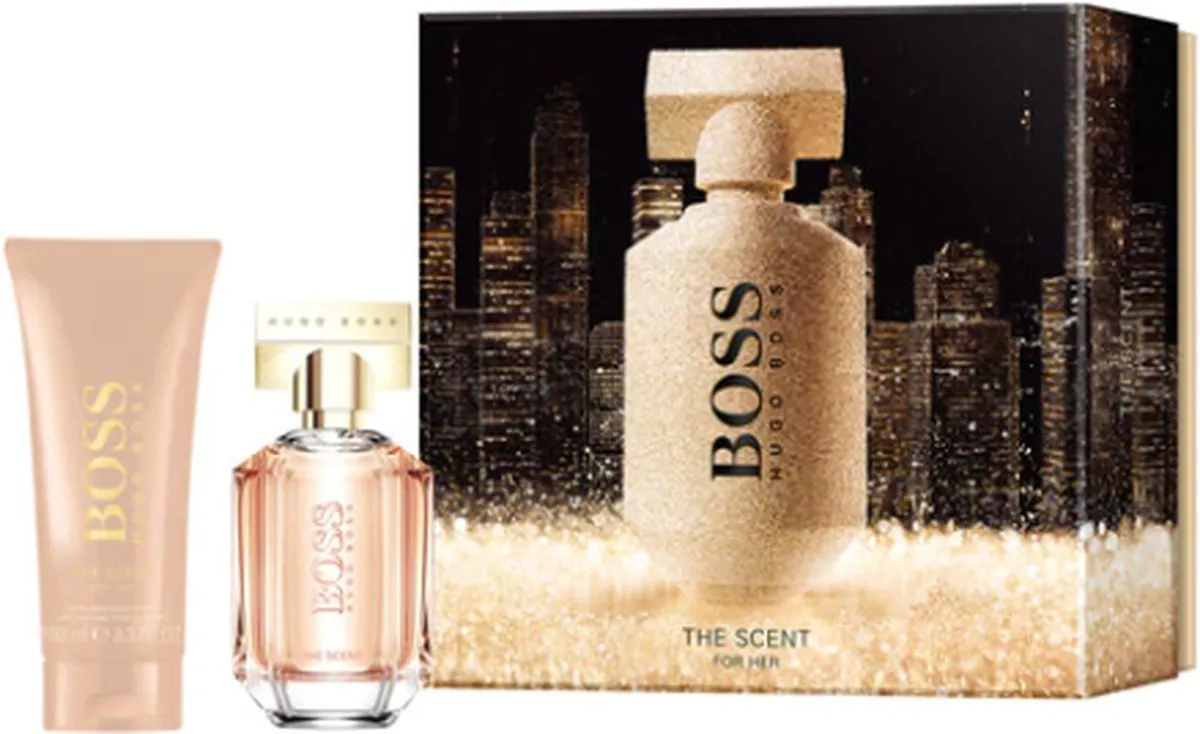 Hugo Boss The Scent 2 Set Vrouw - 50ml Eau de Parfum + Bodylotion