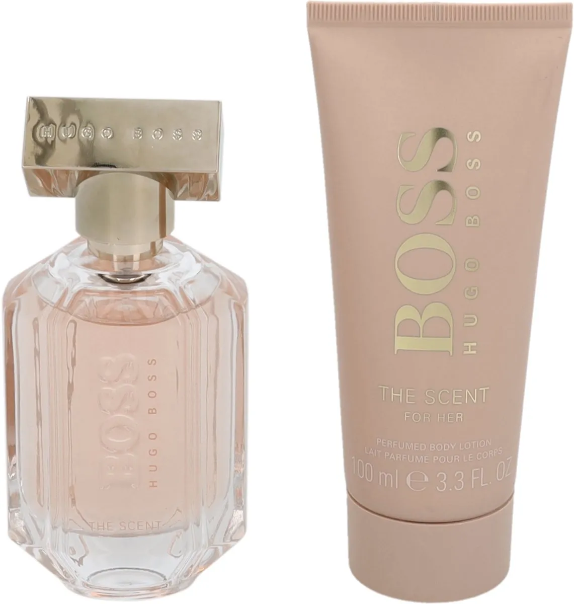 Hugo Boss The Scent 2 Set Vrouw - 50ml Eau de Parfum + Bodylotion