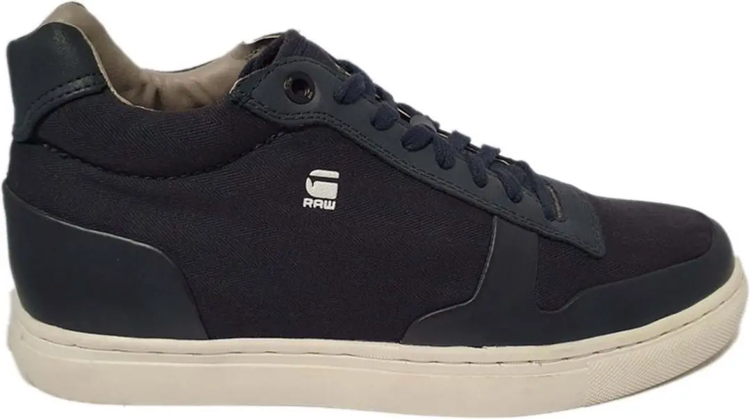 G-Star Raw Mens Sneaker Krosan Mid Denim Mix D04318-8718-881 Dark Navy 44 EU