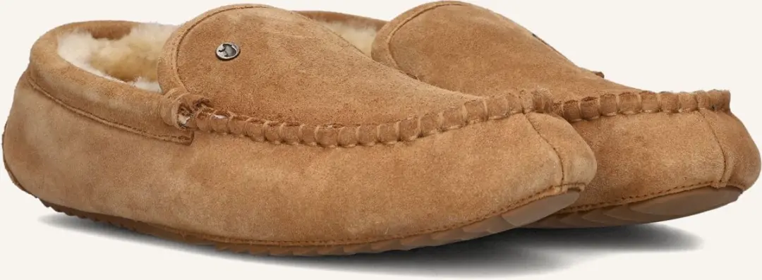 Warmbat Earlwood Suede Heren Sloffen - Cognac - afbeelding 5 van 6