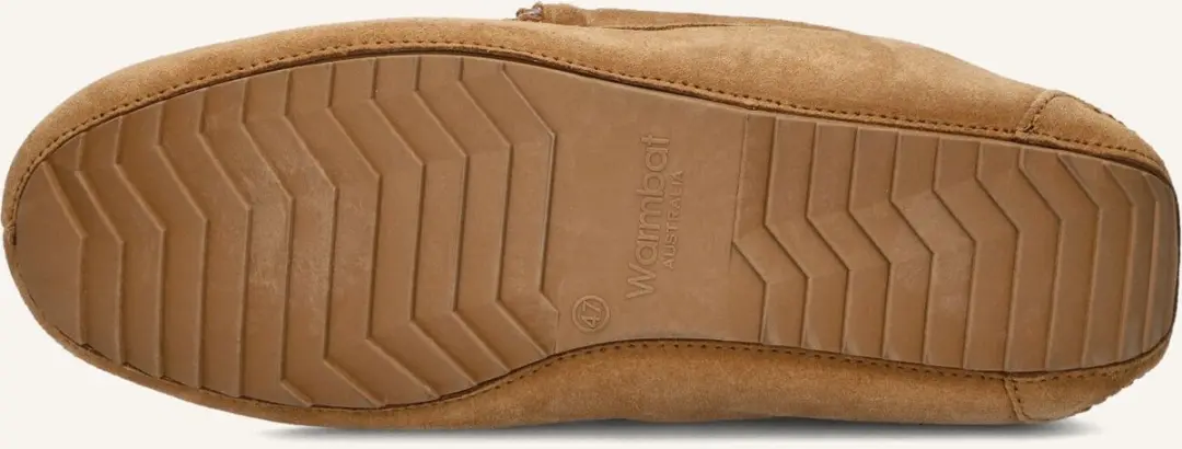 Warmbat Earlwood Suede Heren Sloffen - Cognac - afbeelding 3 van 6